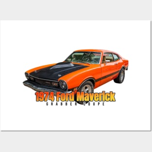 1974 Ford Maverick Grabber Coupe Posters and Art